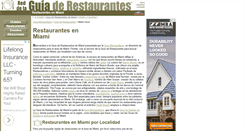 Desktop Screenshot of miami.guia-de-restaurantes.com