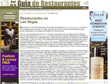 Tablet Screenshot of las.vegas.guia-de-restaurantes.com