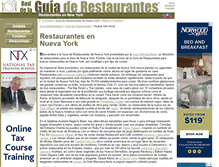 Tablet Screenshot of nueva.york.guia-de-restaurantes.com