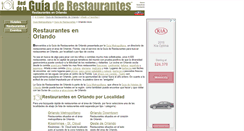 Desktop Screenshot of orlando.guia-de-restaurantes.com