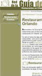 Mobile Screenshot of orlando.guia-de-restaurantes.com